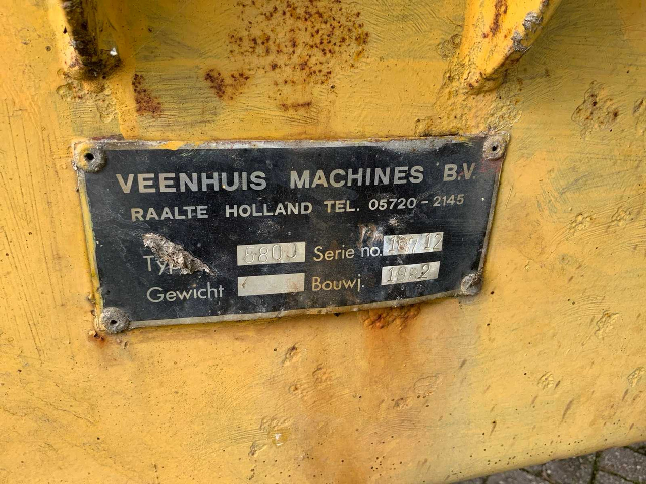 Mesttank Veenhuis 5800