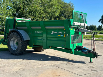 Mestverspreider Diversen Samson Flex 16 Mestwagen Breedstrooier Compost Weegerij