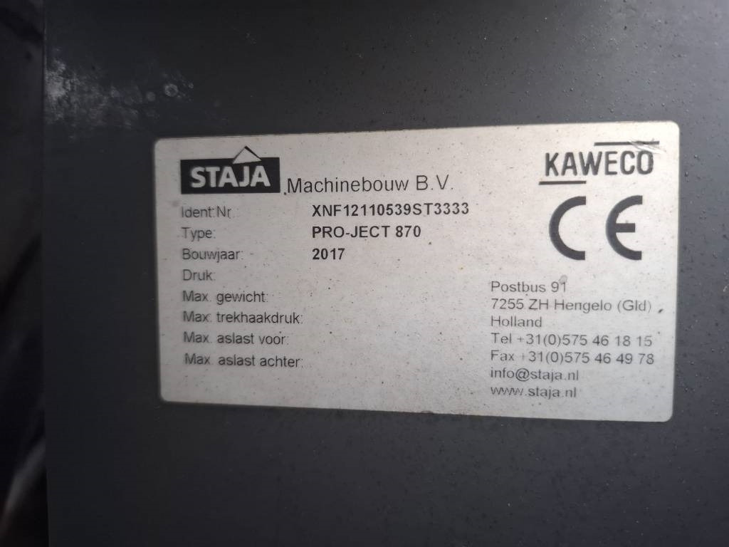 Mestverspreider Kaweco Pro-ject 870 zodenbemester