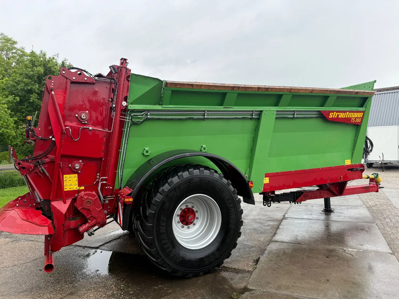 Mestverspreider Strautmann TS 160 Mestwagen Breedstrooier