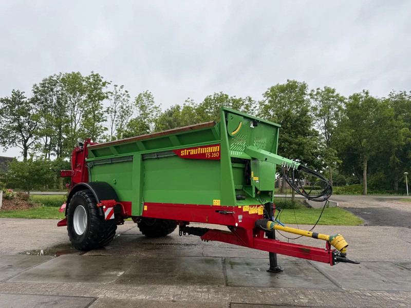 Mestverspreider Strautmann TS 160 Mestwagen Breedstrooier