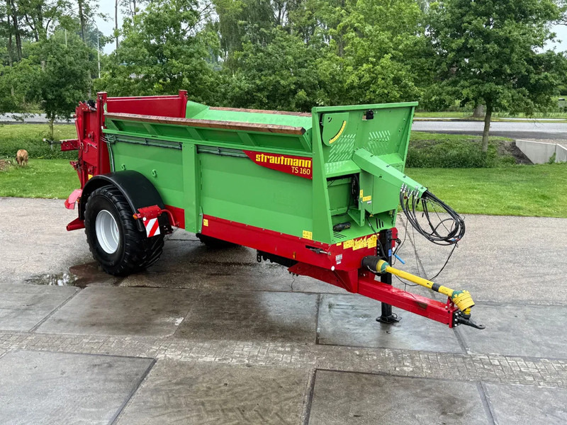 Mestverspreider Strautmann TS 160 Mestwagen Breedstrooier