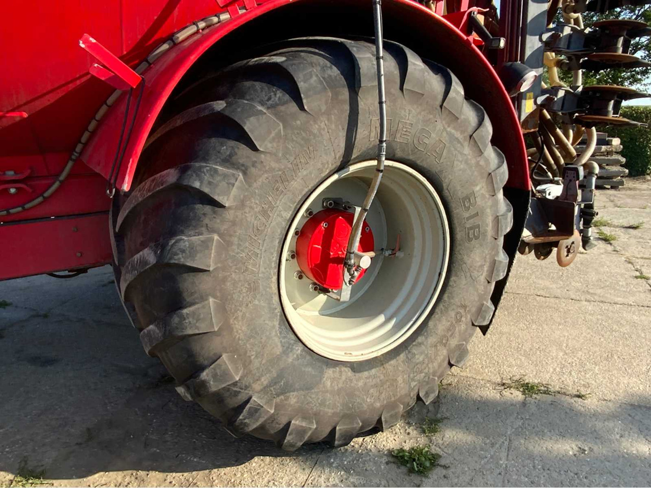 Mestverspreider Vervaet Hydro trike