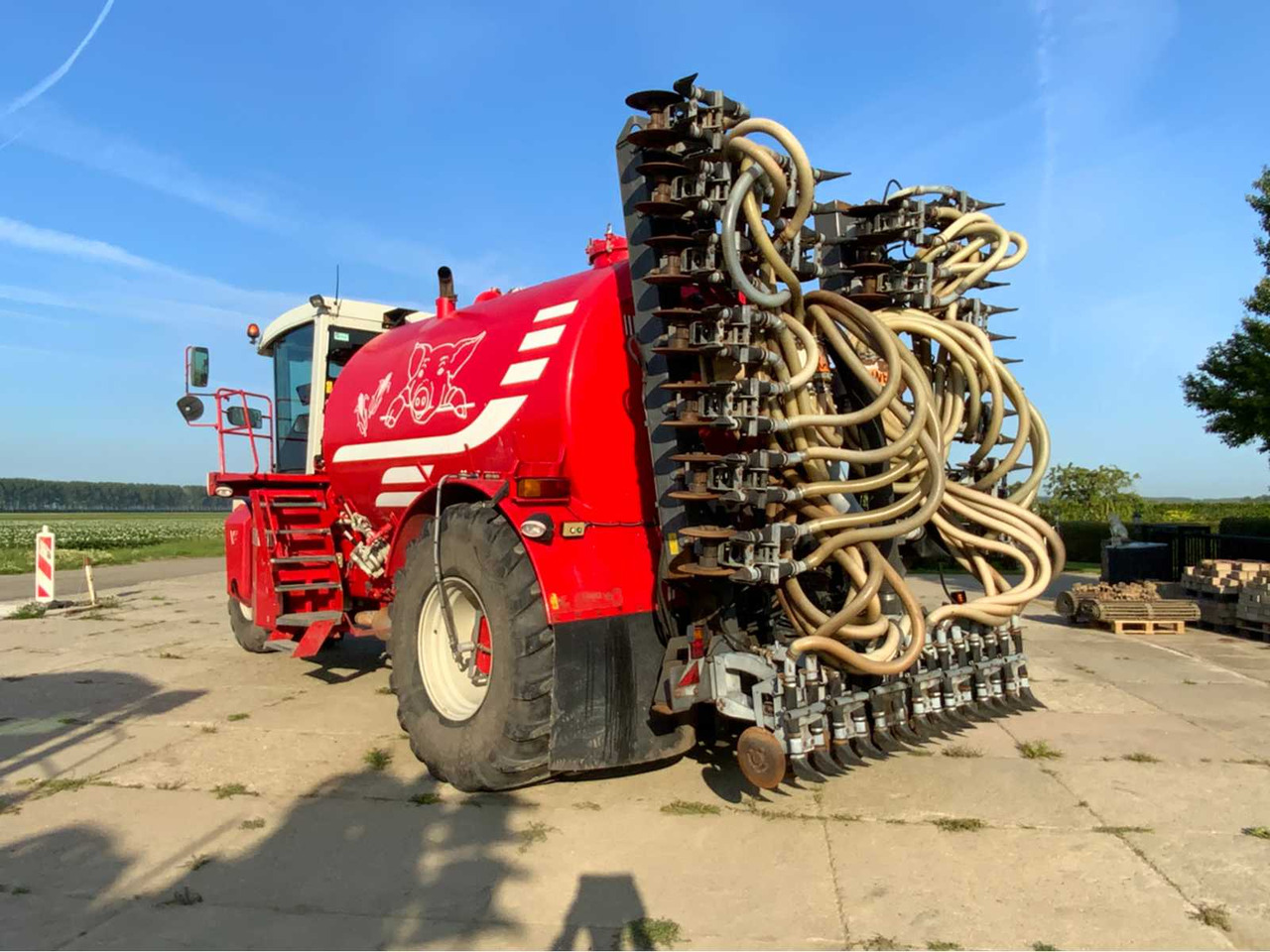 Mestverspreider Vervaet Hydro trike