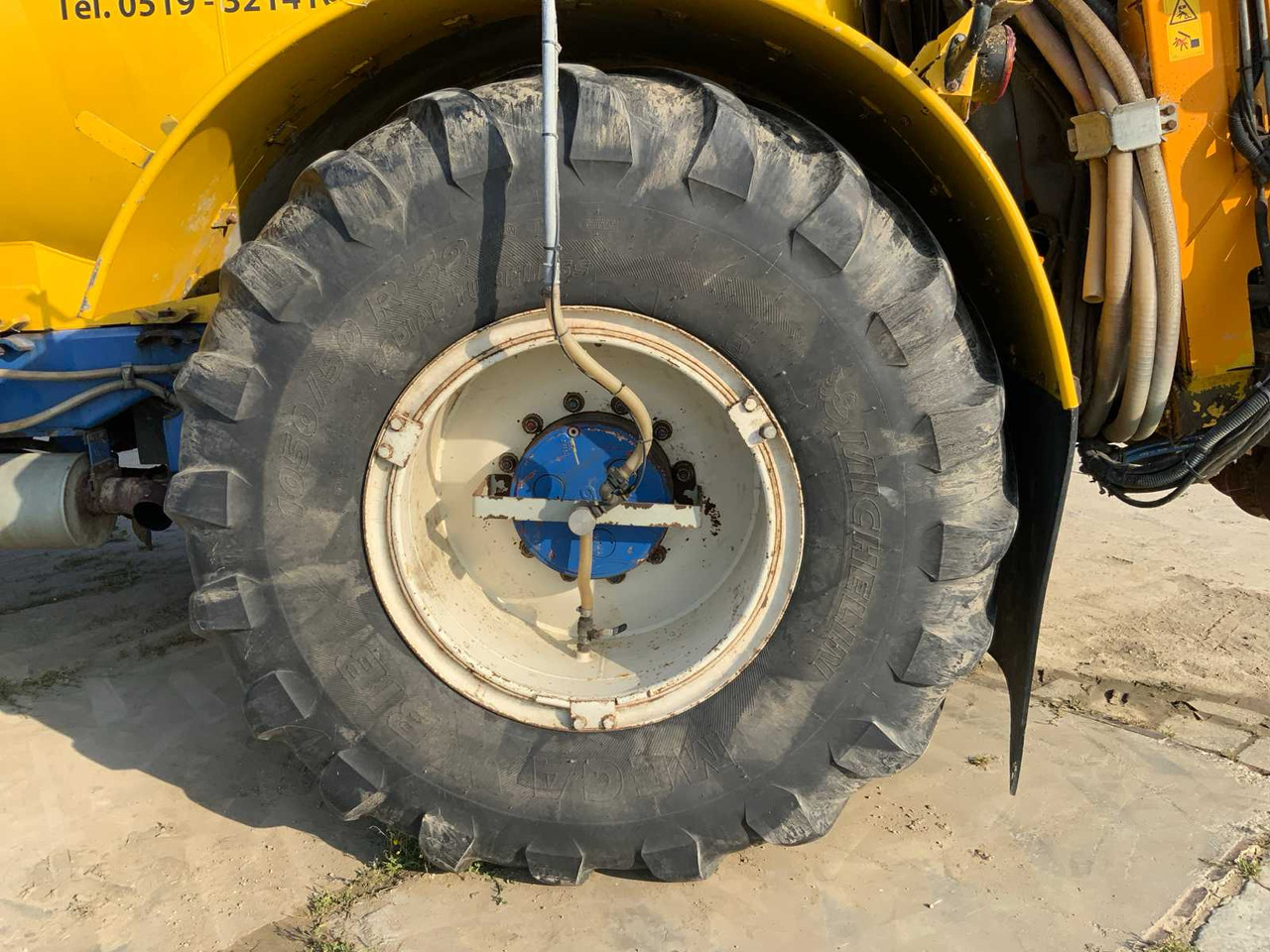 Mestverspreider Vervaet Hydro trike