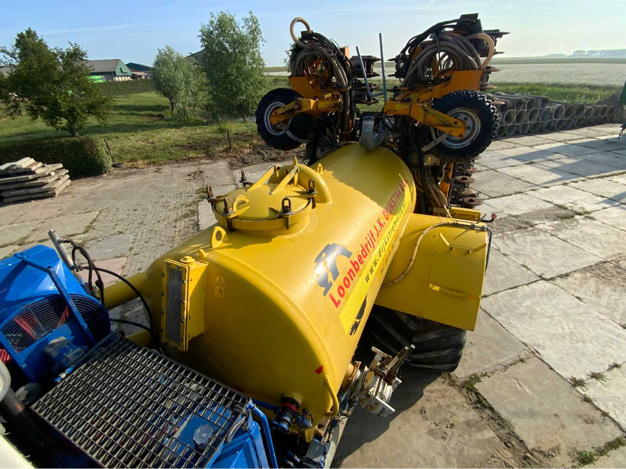 Mestverspreider Vervaet Hydro trike