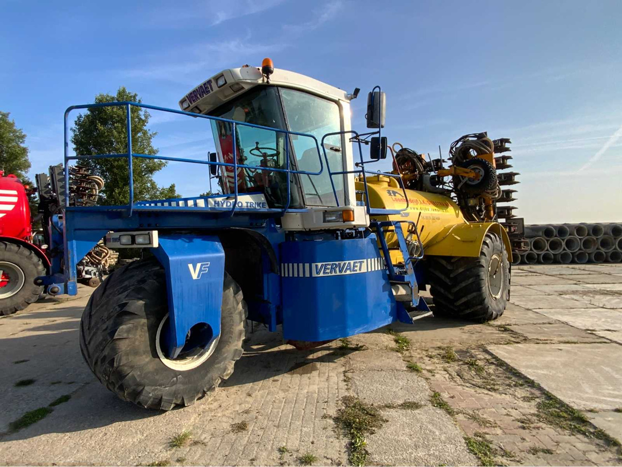 Mestverspreider Vervaet Hydro trike