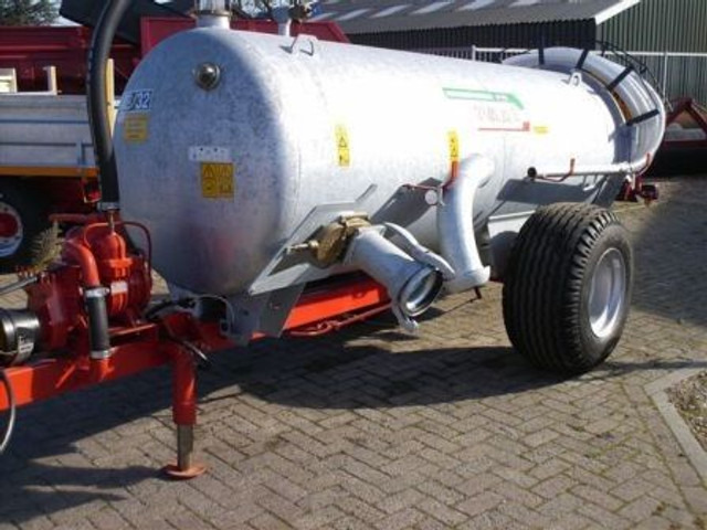 Mestverspreider Watertank enkele as