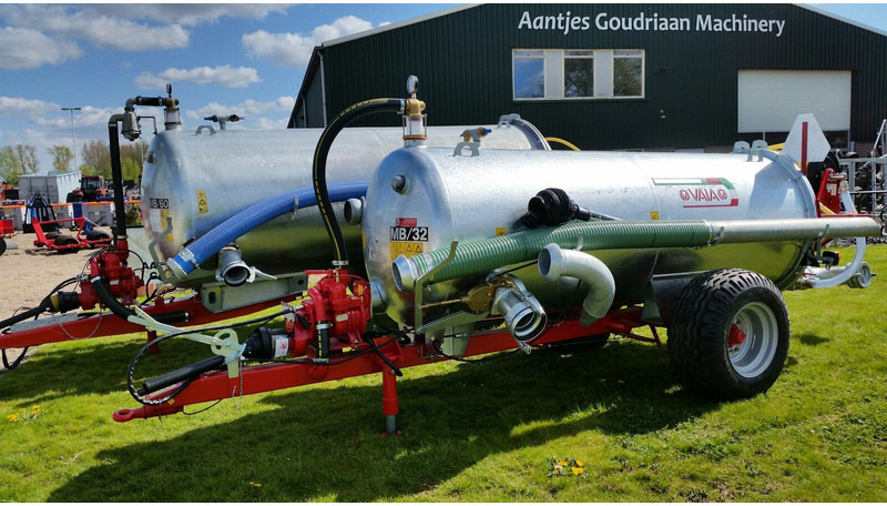 Mestverspreider Watertank met haspel
