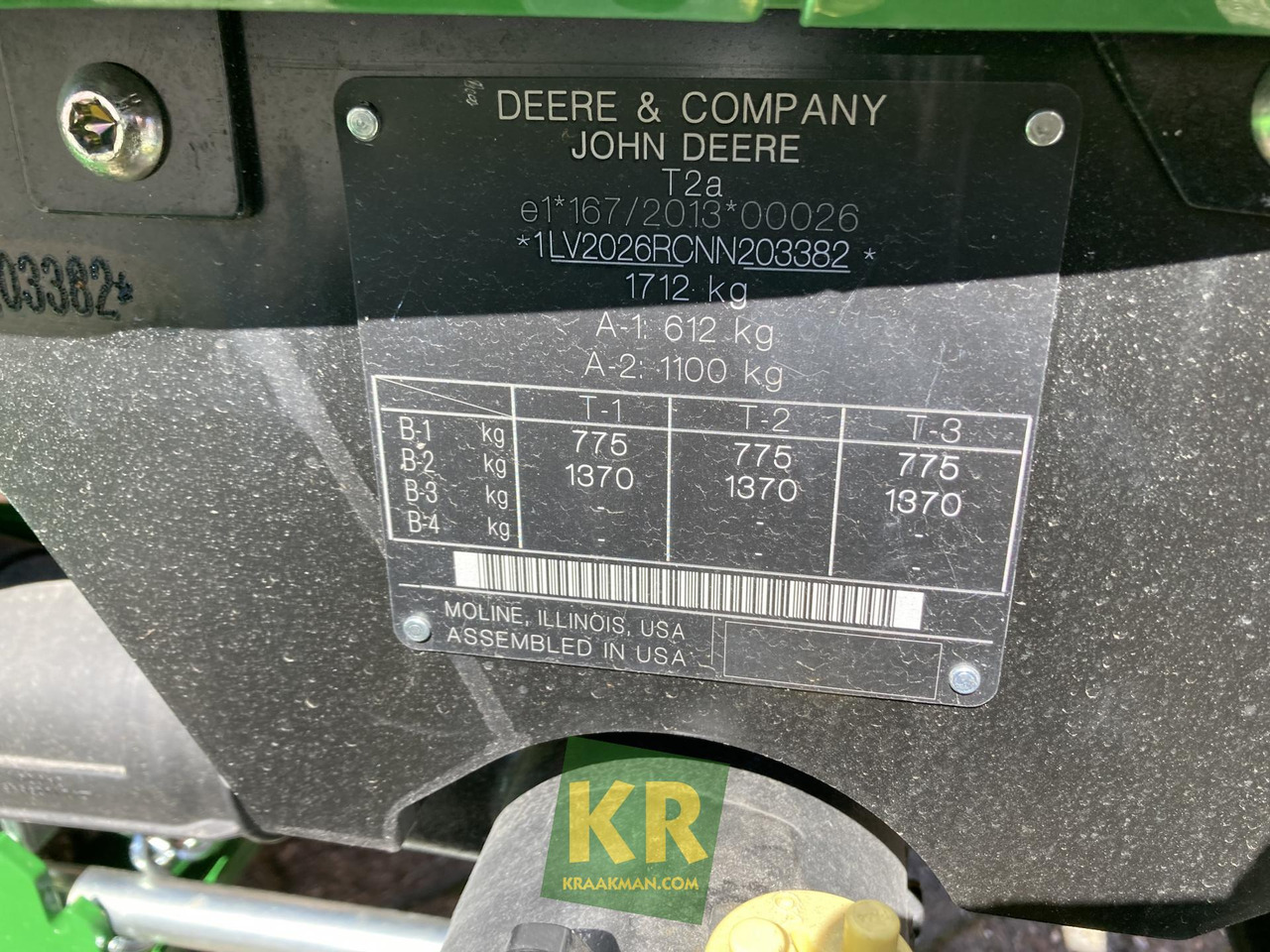 Mini tractor 2026R John Deere