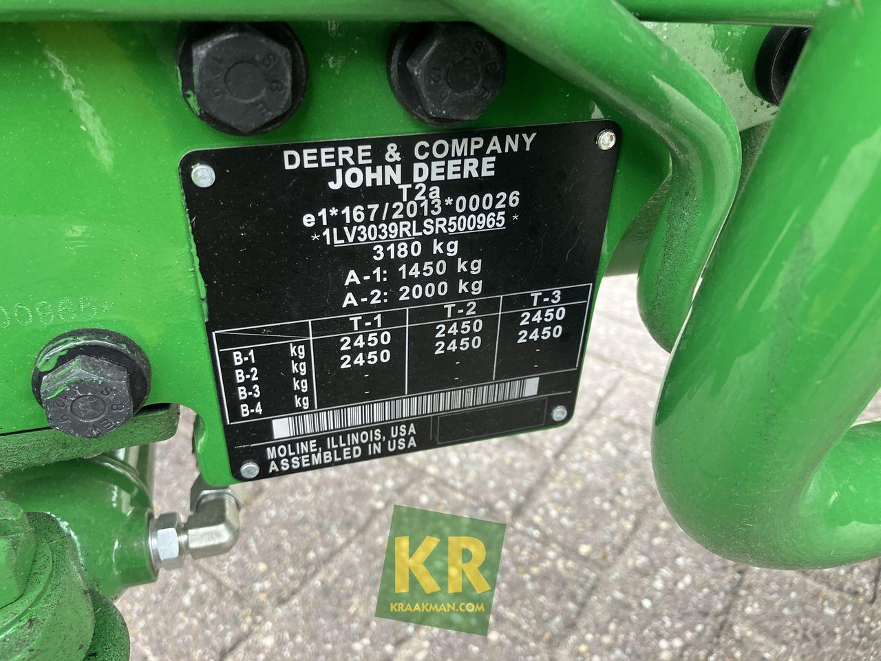 Mini tractor 3039R John Deere