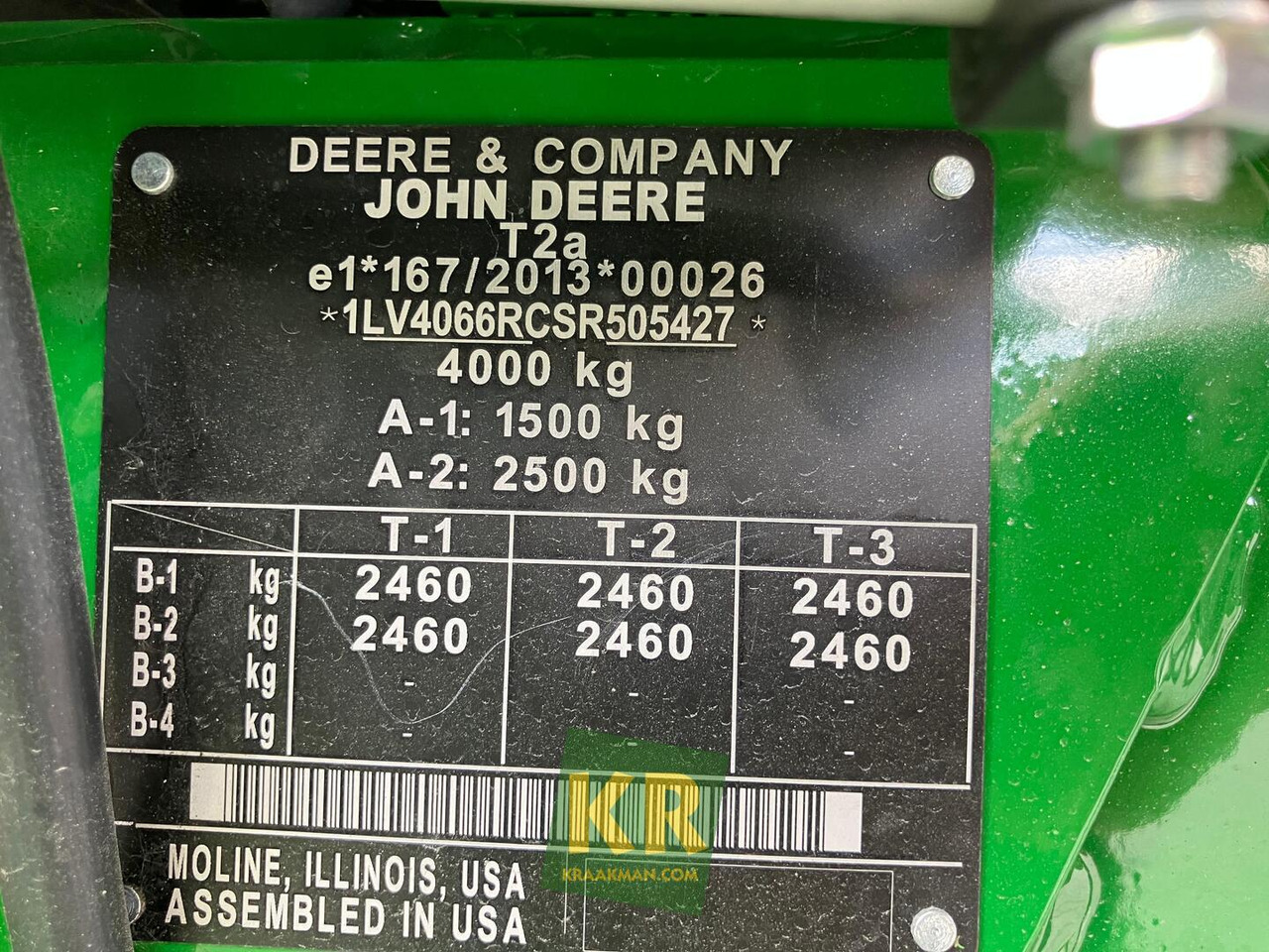 Mini tractor 4066R John Deere