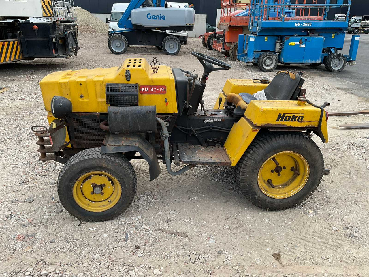 Mini tractor Hakotrac 3800 D