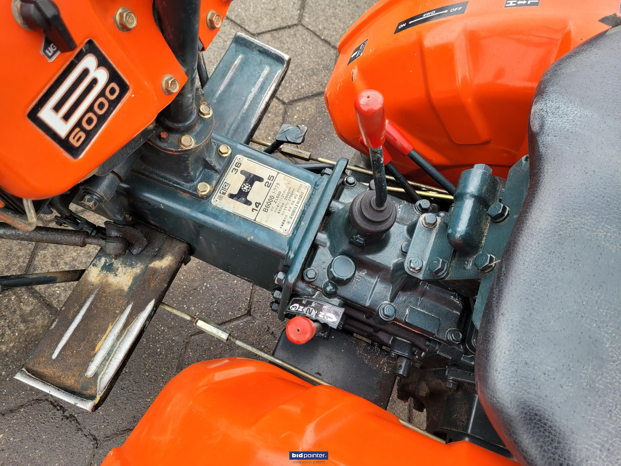 Mini tractor Kubota B6000 4x4