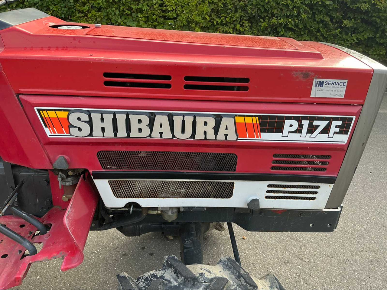 Mini tractor Shibaura P-17F
