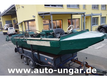 Tractor Mulag Mähboot mit Heckmäher Volvo-Penta  Diesel Mulag - Gödde - Berky inkl. Anhänger: afbeelding 2