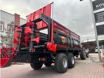 Nieuw Mestverspreider Novatar Manure Spreader Trailer 10 M3: afbeelding 3