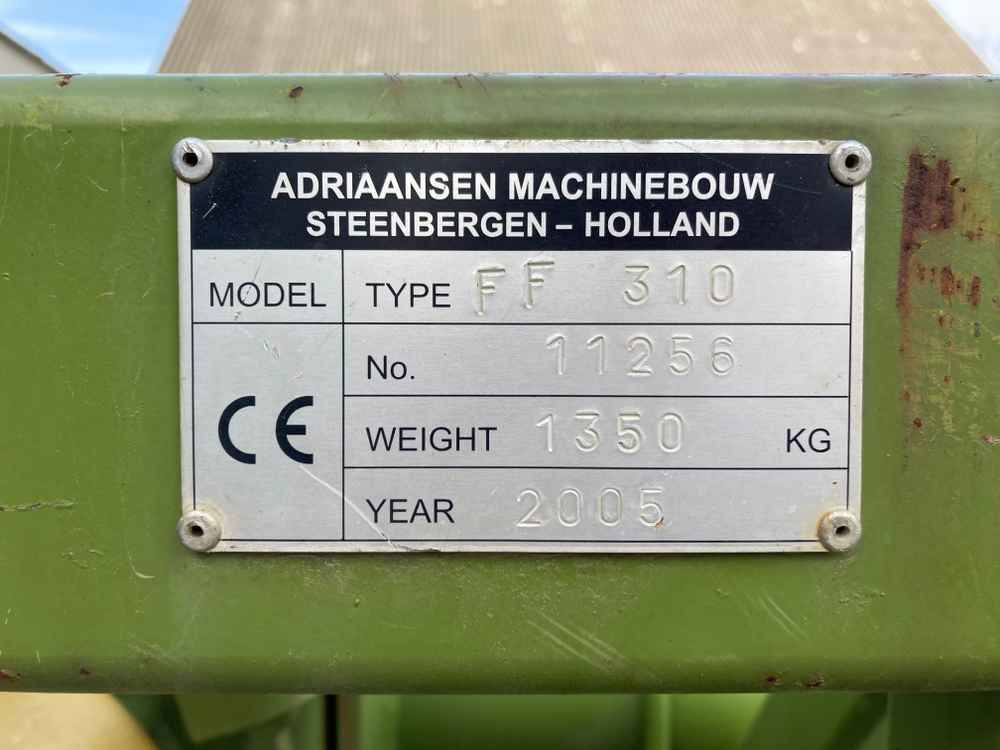 Oogstmachine Baselier FF310