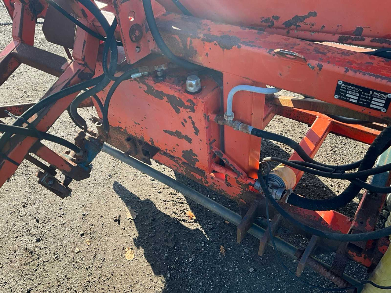 Oogstmachine D’Hooghe Prei