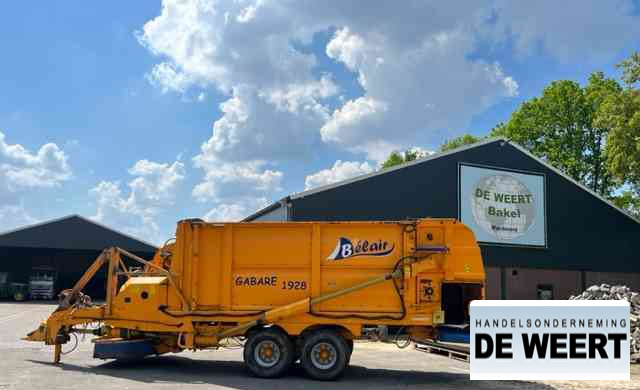 Opraapwagen Belair gebare 1928 , zerograzer , maaiwagen