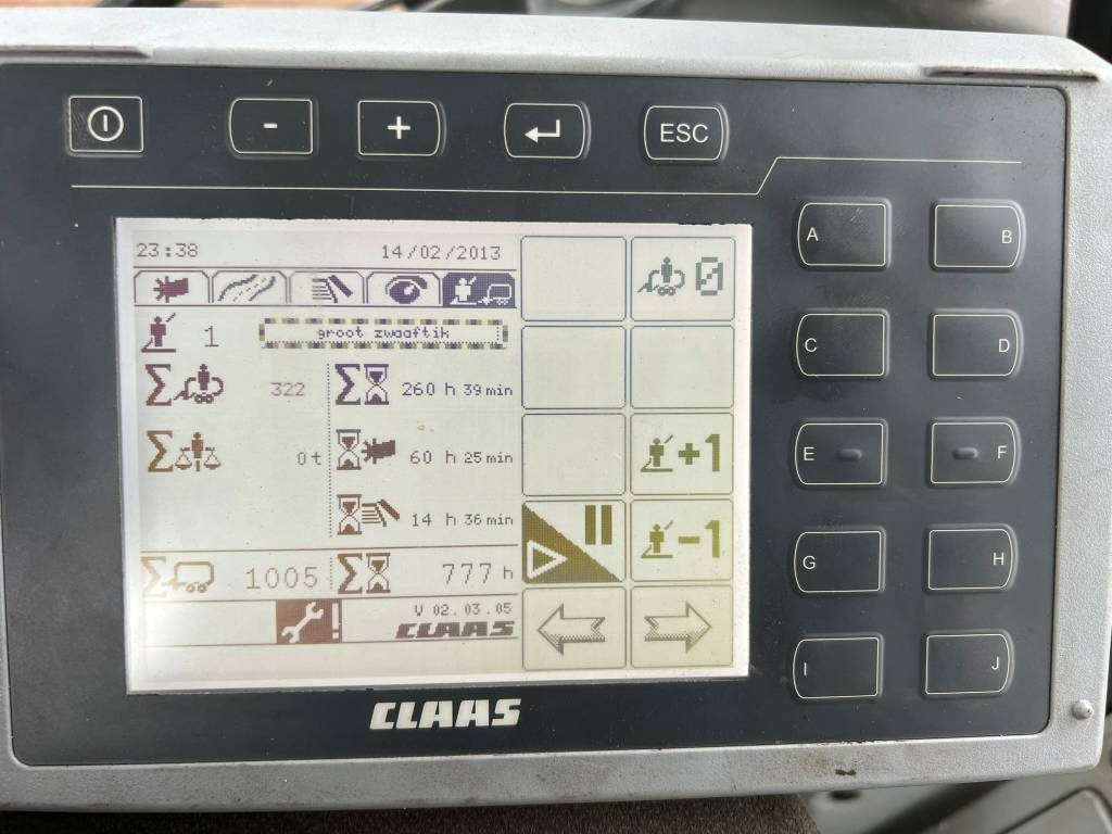 Opraapwagen Claas Cargos 8500