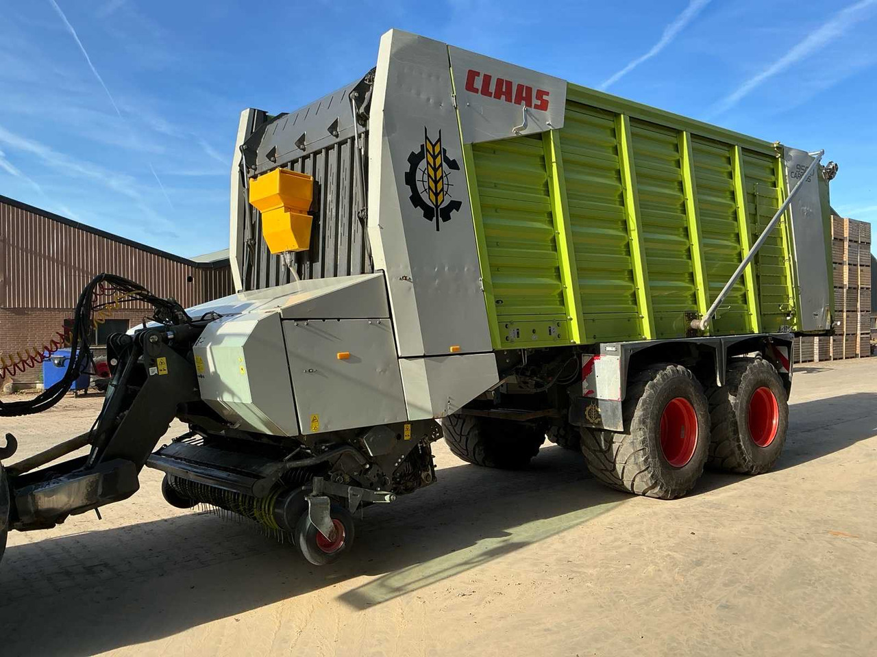 Opraapwagen Claas Cargos 9500