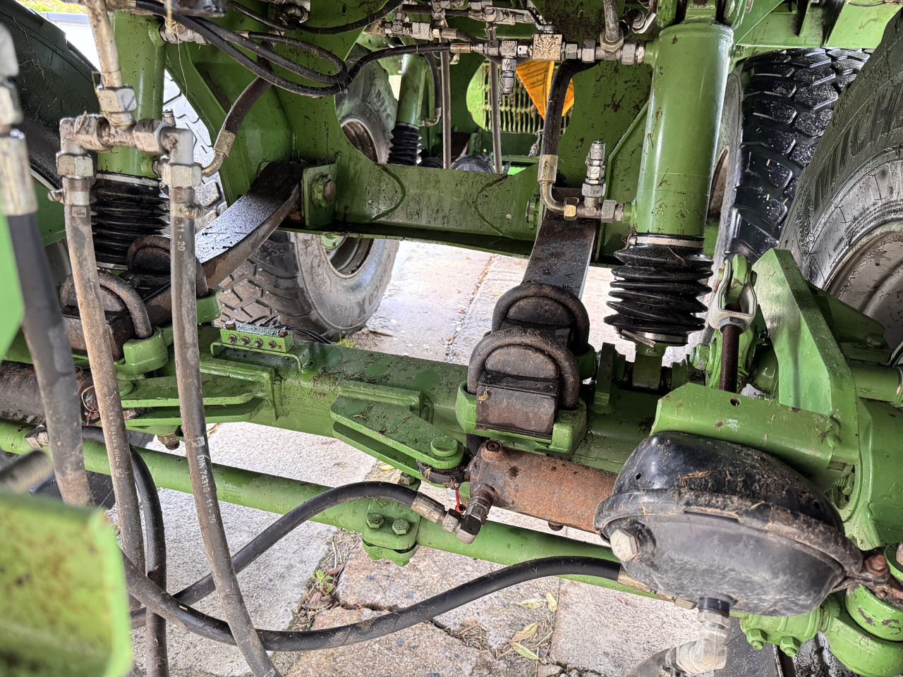 Opraapwagen KRONE MX 350 GL