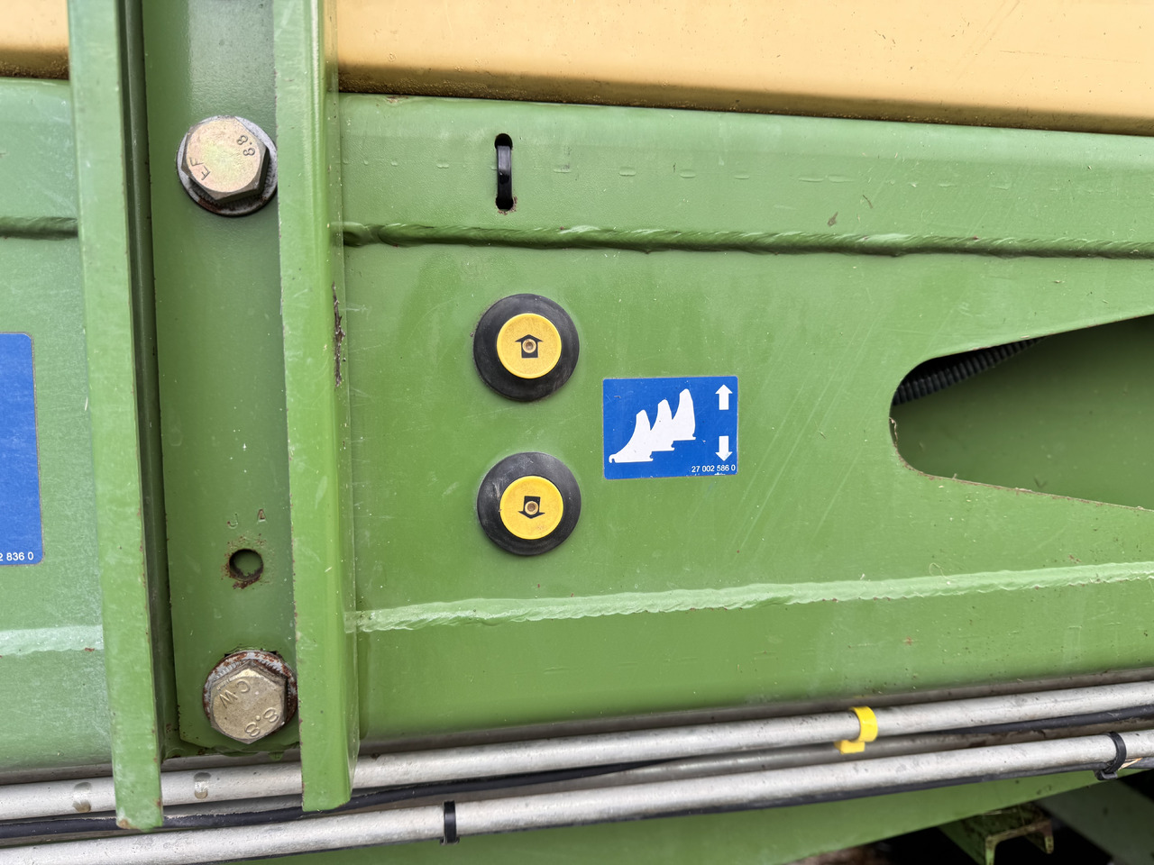 Opraapwagen KRONE MX 350 GL