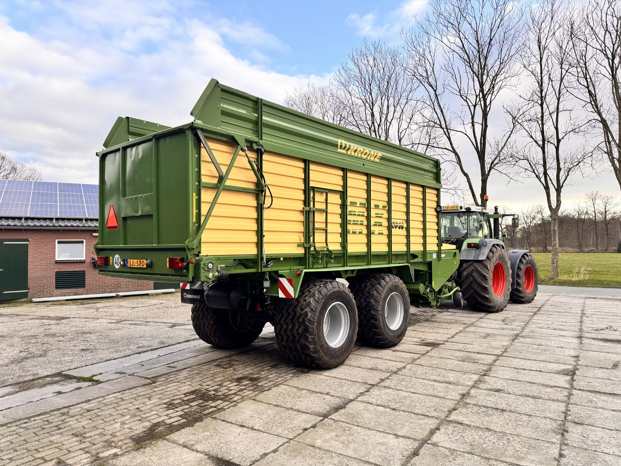 Opraapwagen Krone MX 350 GL