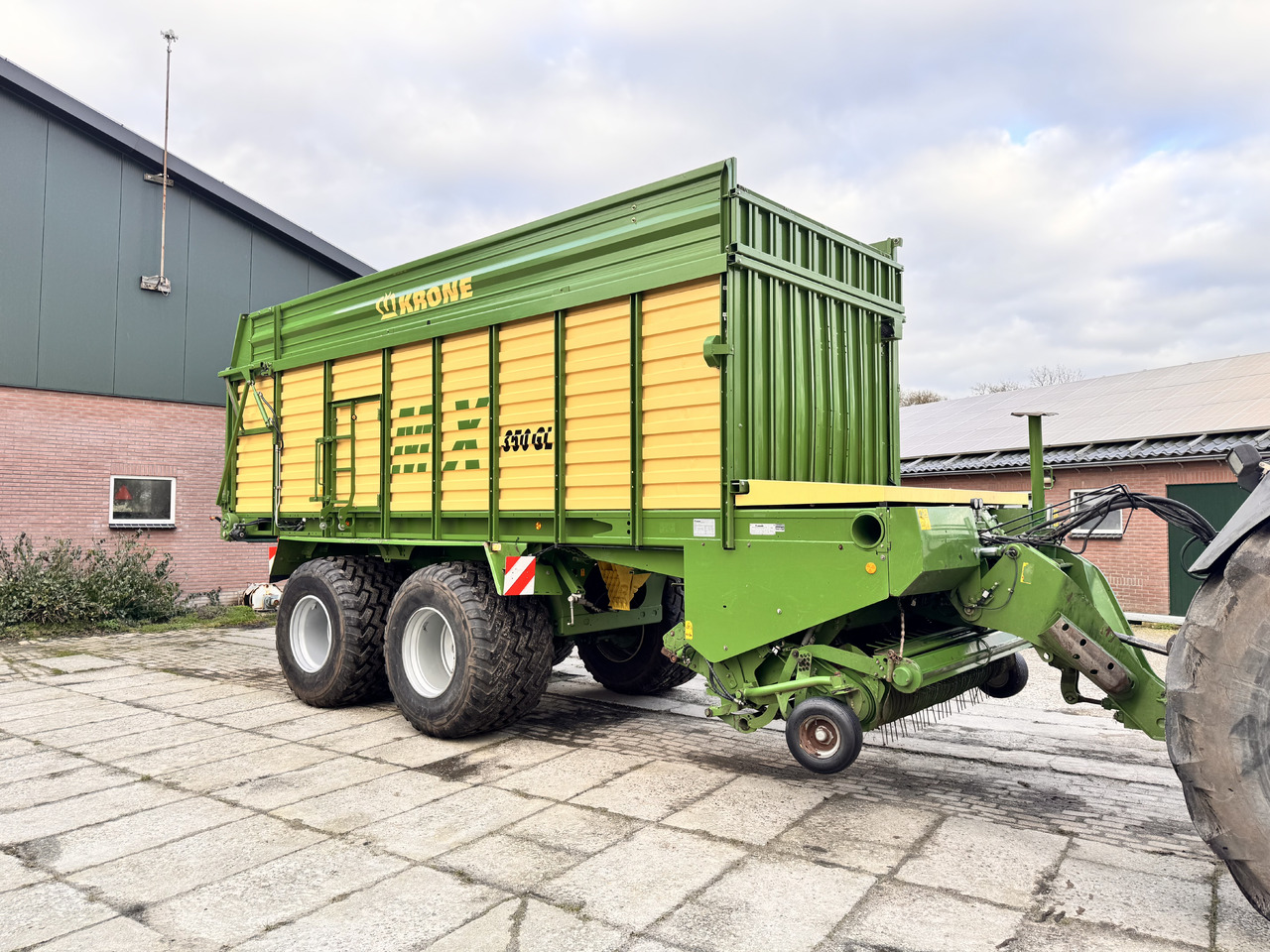 Opraapwagen Krone MX 350 GL