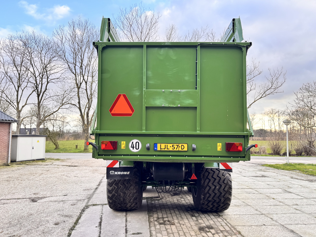 Opraapwagen Krone MX 350 GL
