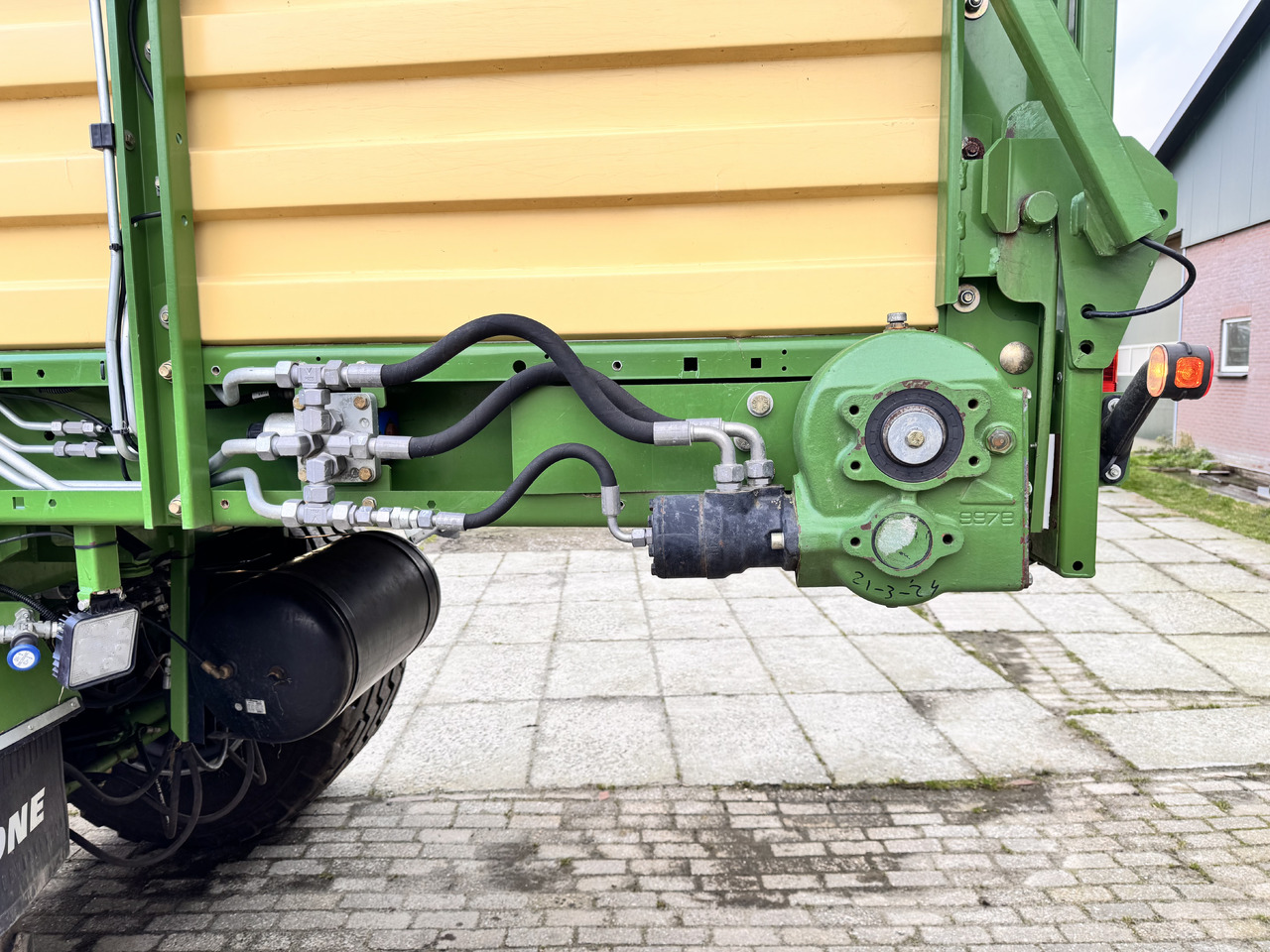 Opraapwagen Krone MX 350 GL