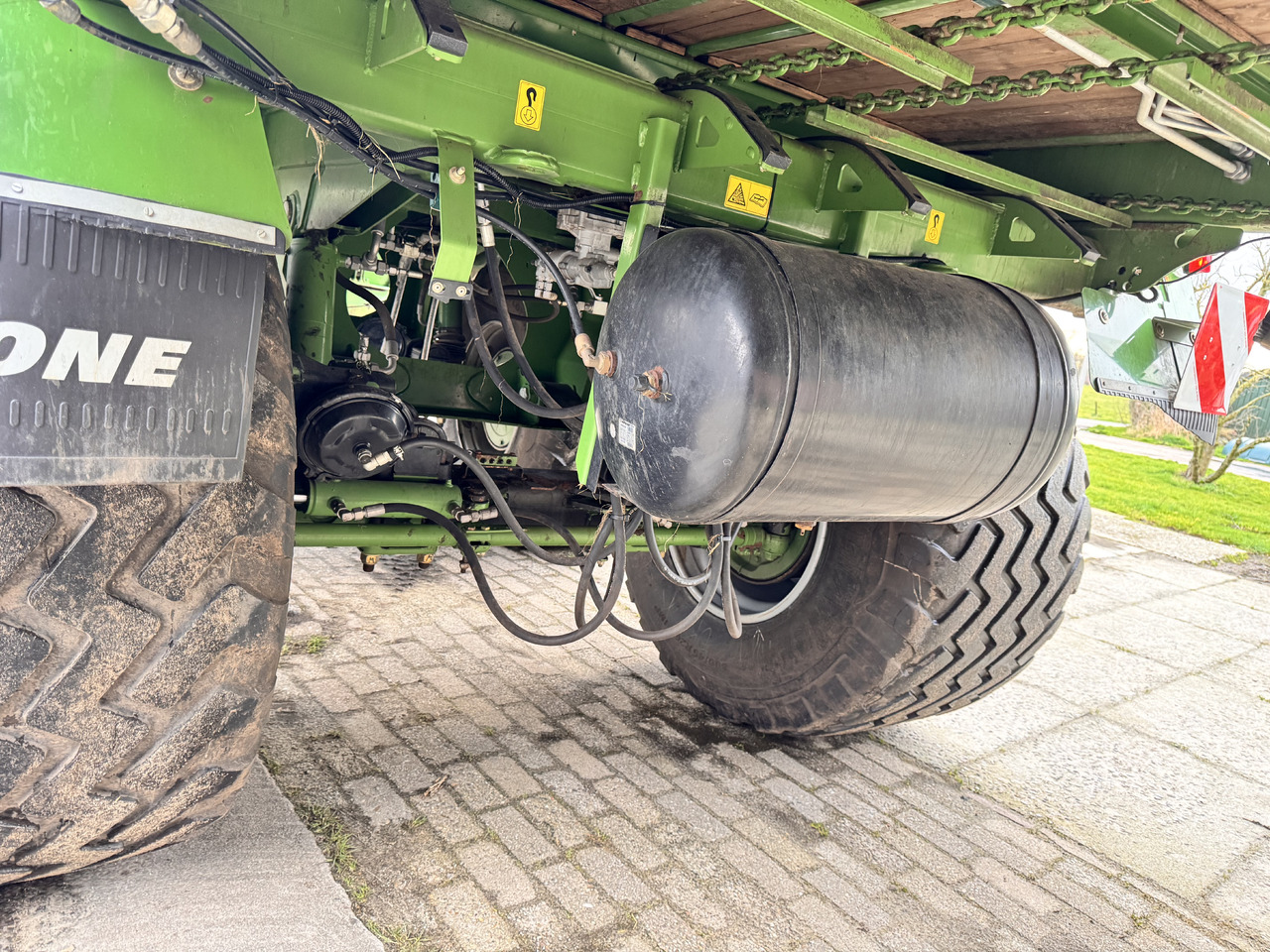 Opraapwagen Krone MX 350 GL
