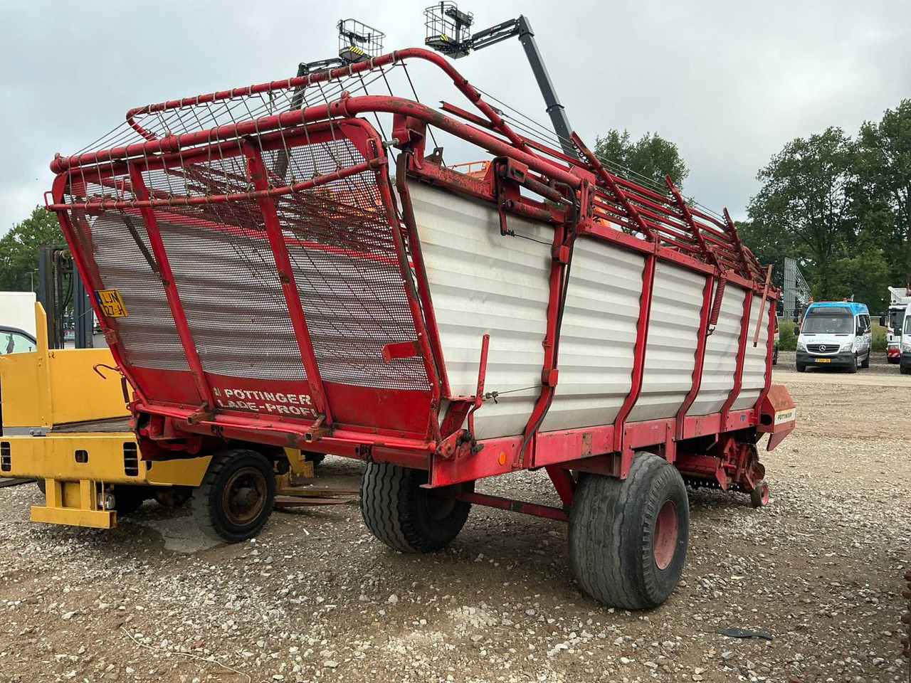 Opraapwagen Pottinger LW103