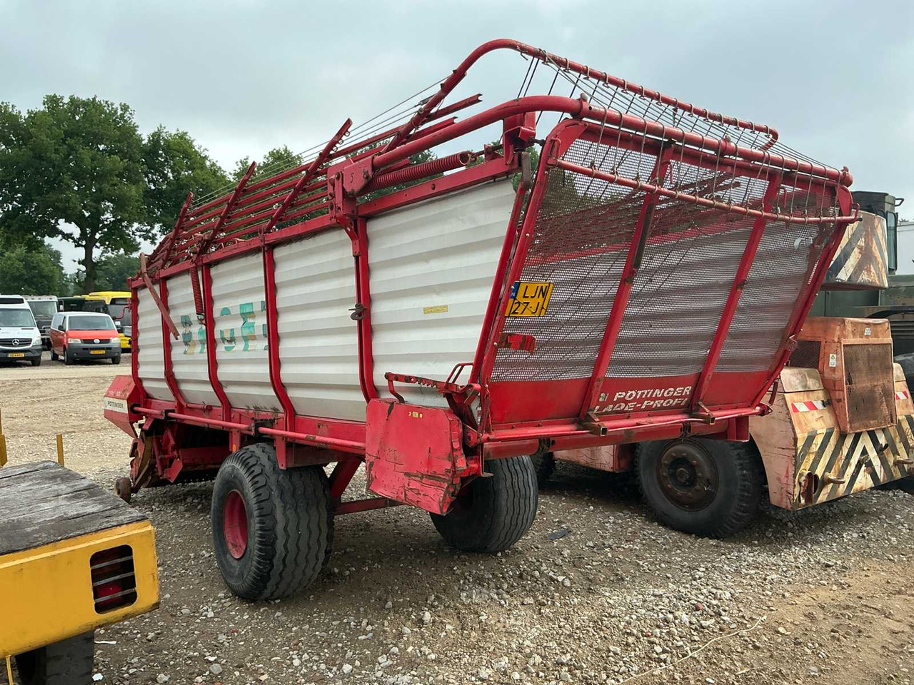 Opraapwagen Pottinger LW103