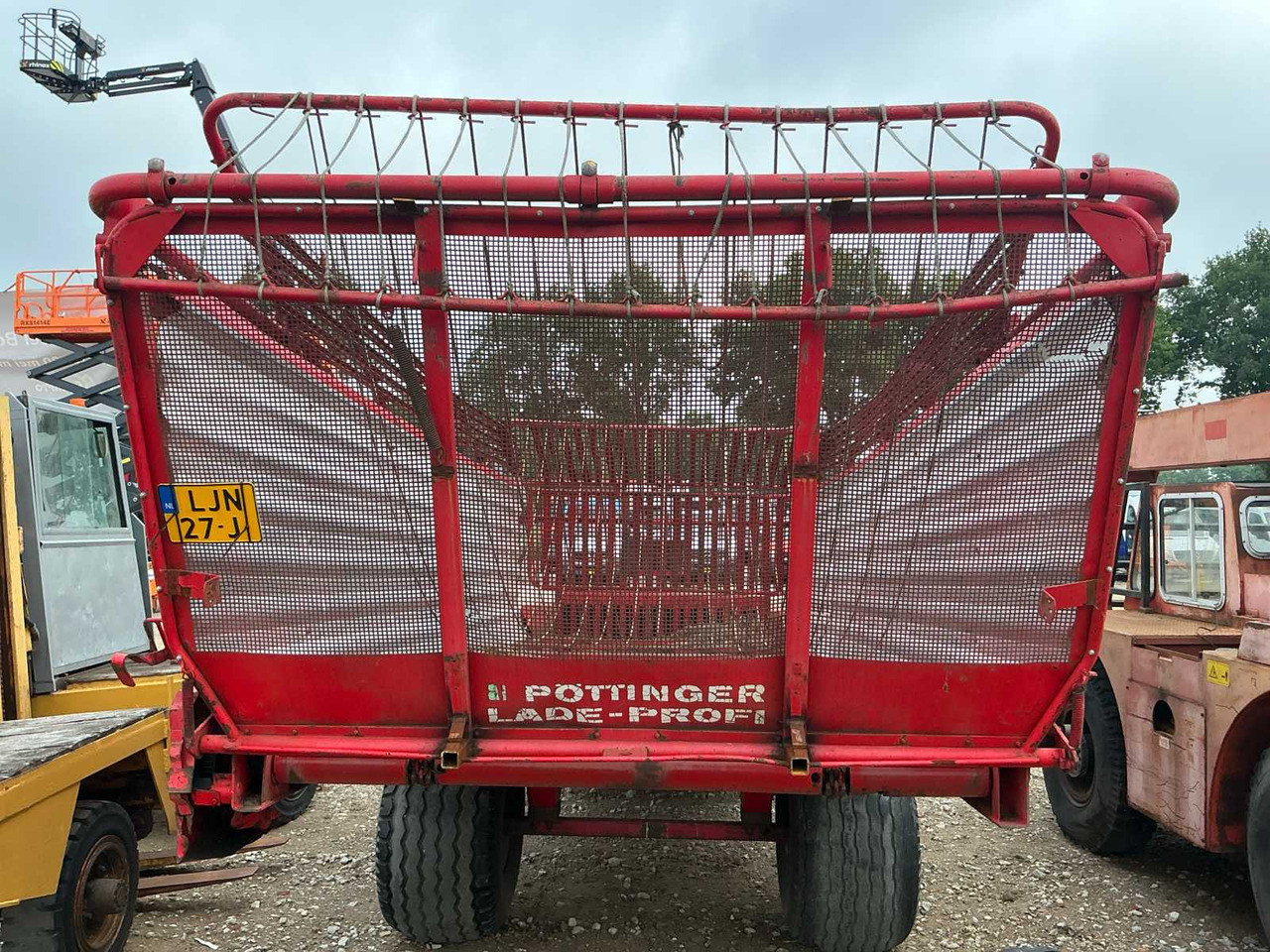 Opraapwagen Pottinger LW103