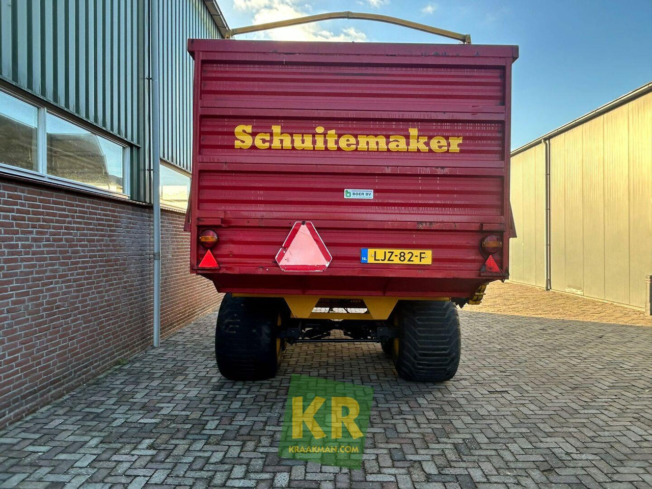 Opraapwagen Schuitemaker RAPIDE 130 opraapwagen