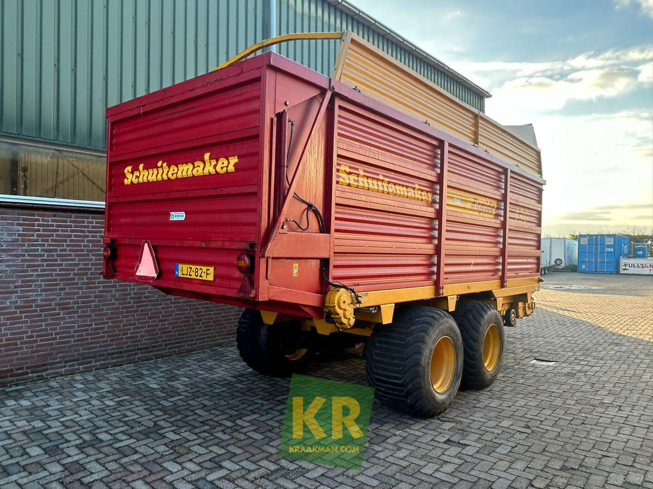 Opraapwagen Schuitemaker RAPIDE 130 opraapwagen