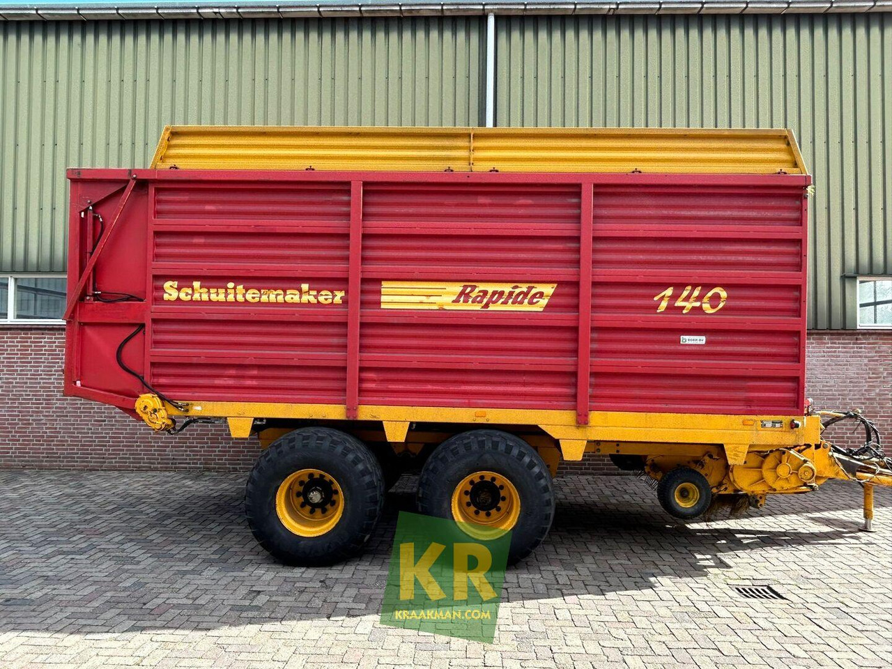 Opraapwagen Schuitemaker RAPIDE 140 opraapwagen