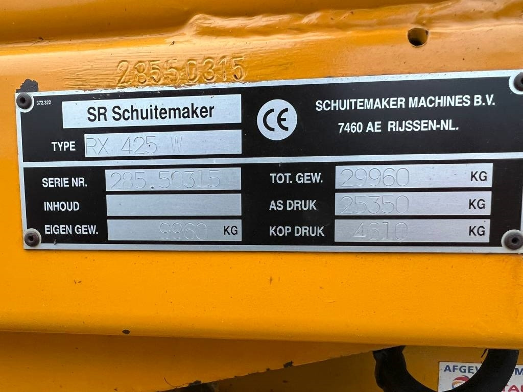 Opraapwagen Schuitemaker Rapide 2085