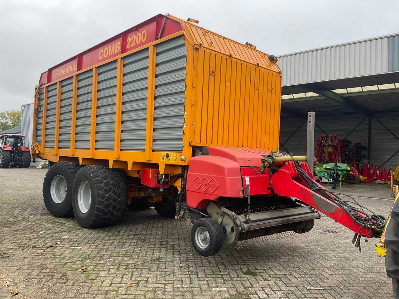 Opraapwagen Veenhuis Combi 2200