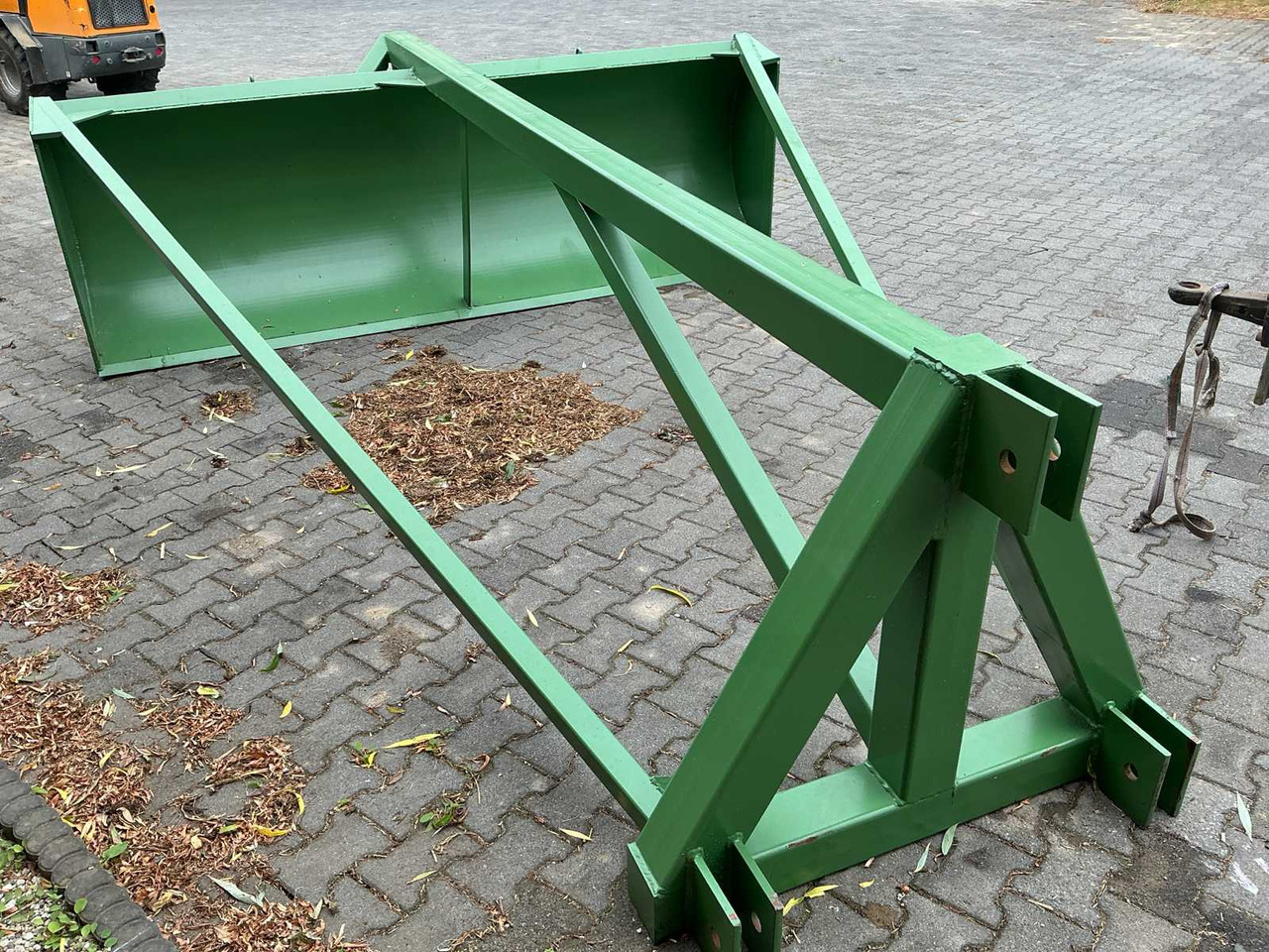 Landbouwmachine Planer, sweep/drag blade.