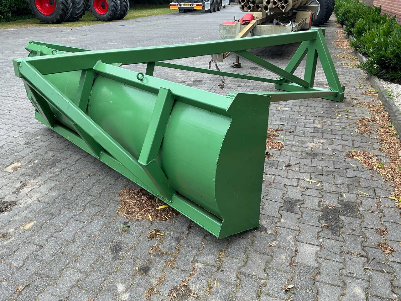 Landbouwmachine Planer, sweep/drag blade.