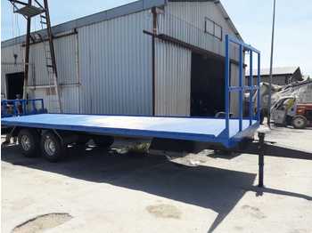Platte landbouwwagen ALTAR DOUBLE AXLE BALE TRAILER