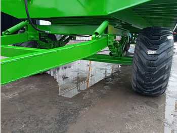 Platte landbouwwagen ALTAR JUMBO TIRE BALE-SHAW TRANSPORT TRAILER