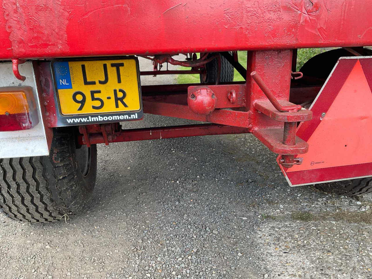 Platte landbouwwagen Gijzen 5121
