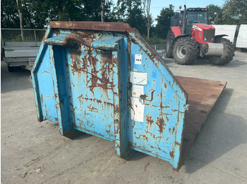 Platte landbouwwagen  Loading platform 'hooklift'