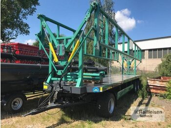 Platte landbouwwagen Oehler Ballentransportwagen OL DDK 24