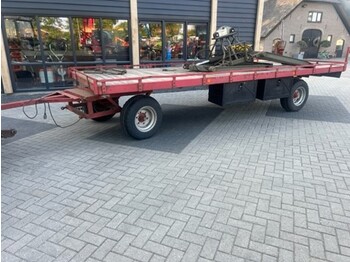 Platte landbouwwagen trailer 6 ton