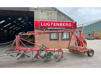 Ploeg Kverneland 4 schaar ploeg + Evers vorenpakker grondbewerking